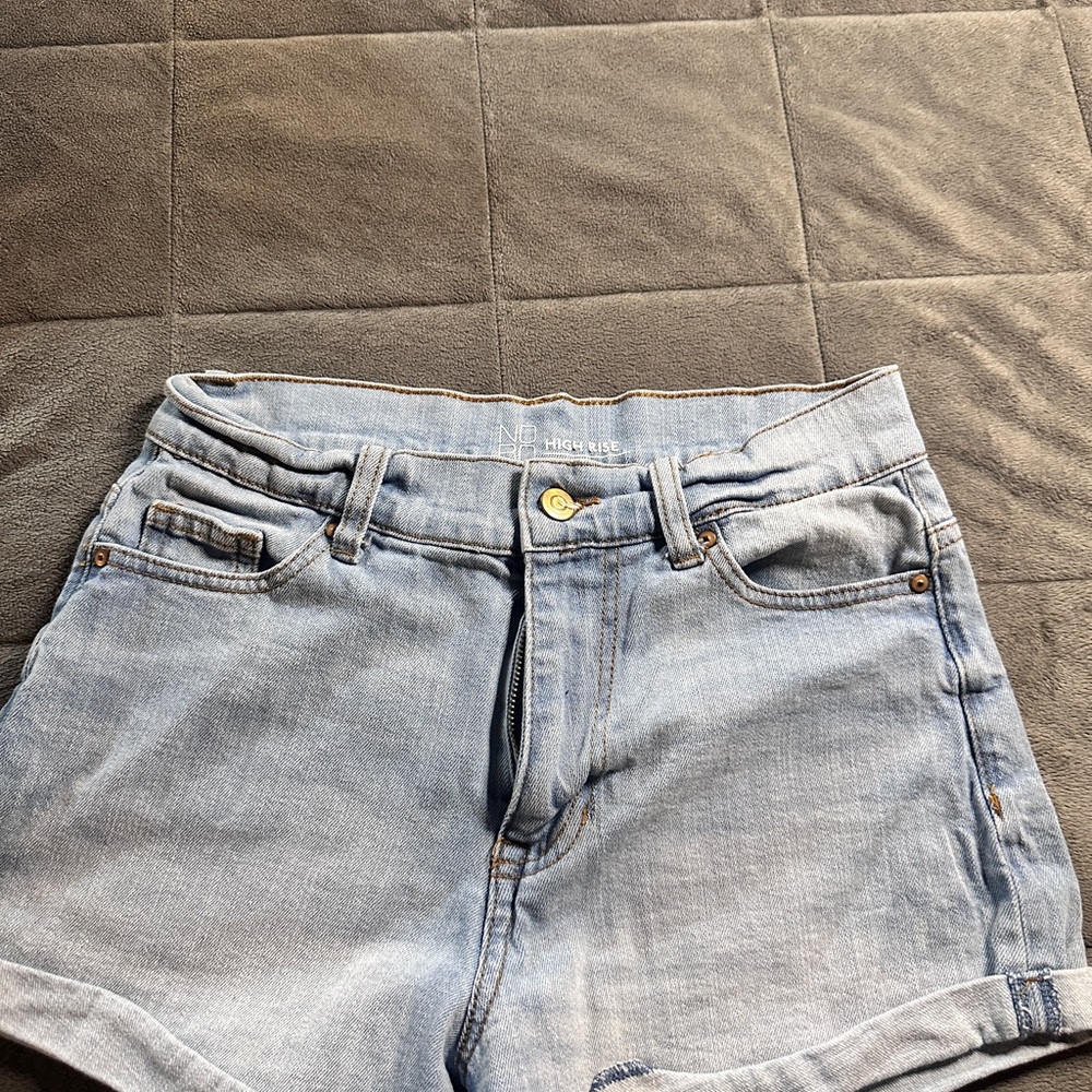 Denim Blue Women Shorts
